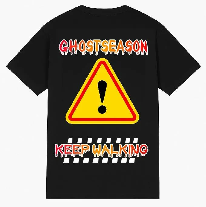 Ghost Season Black T-Shirt